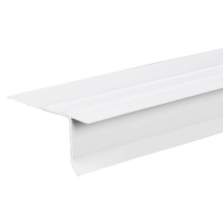 AMERIMAX HOME PRODUCTS Drip Edge, 10 ft L, Vinyl, White 37154
